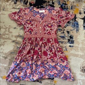 ba&sh Mixed Print Valia Dress